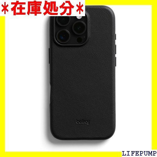Bellroy Leather Case iPhone 16 Proケース - Black 1607