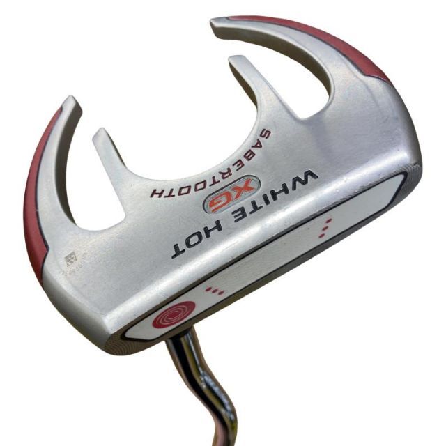 【中古】 オデッセイ WHITE HOT XG SABERTOOTH 33インチ パター PT スチール (フレックスその他) メンズ 男性用 右利き 右用 Dランク ゴルフクラブ