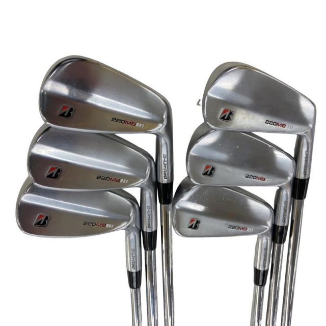 【中古】 ブリヂストン BRIDGESTONE B-Limited 220MB 6S アイアンセット IR リシャフト (フレックスその他) メンズ 男性用 右利き 右用 Cランク ゴルフクラブ