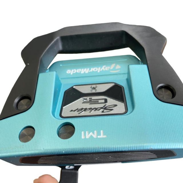 【中古】 テーラーメイド Spider GTx TRUSS ICE BLUE TM1 34インチ パター PT スチール (フレックスその他) メンズ 男性用 右利き 右用 Cランク ゴルフクラブ