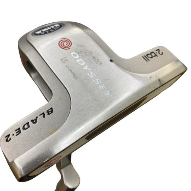 【中古】 オデッセイ WHITE STEEL 2・ball BLADE2 33インチ パター PT スチール (フレックスその他) メンズ 男性用 右利き 右用 Cランク ゴルフクラブ