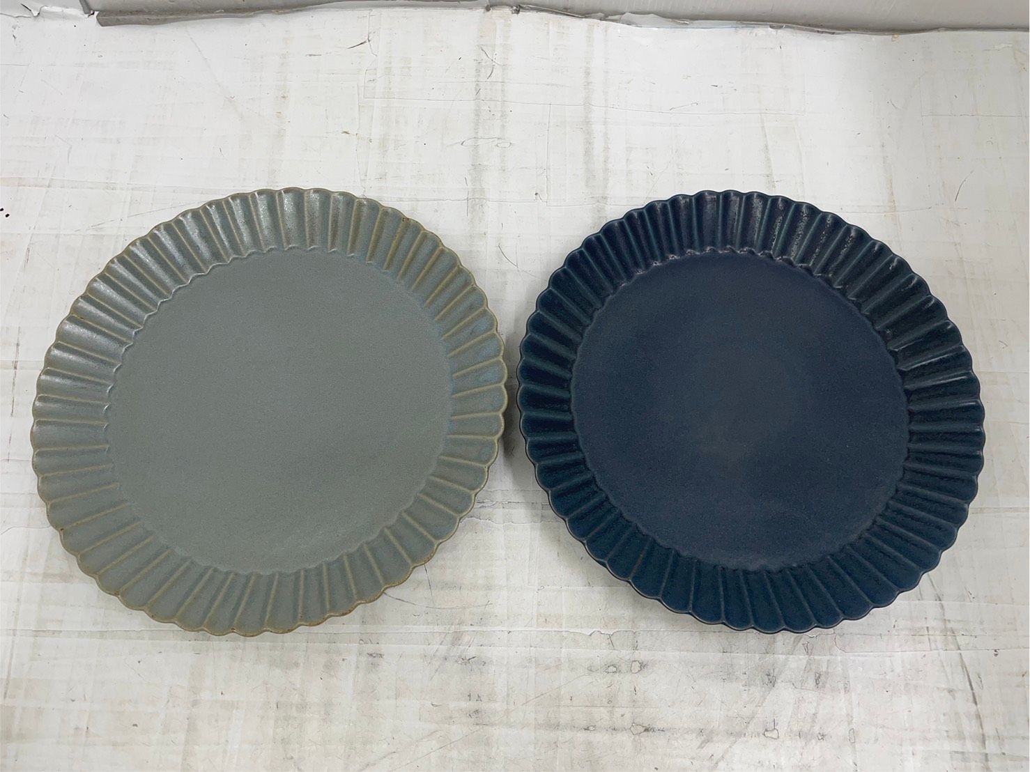 送料無料h14565 スタジオエム Barbarie バルバリ コガモ プレート 2枚セット 食器 未使用