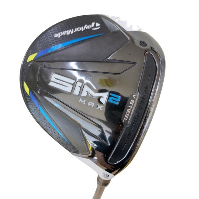 【中古】 テーラーメイド SIM2 MAX 3W フェアウェイウッド FW TENSEI BLUE TM50(SIM2 FW) (フレックスS) メンズ 男性用 右利き 右用 Cランク ゴルフクラブ