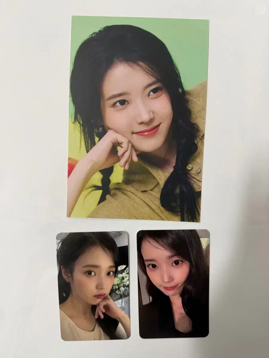26年 IU センイルカフェ 特典 はがき トレカ IU 誕生日カフェ