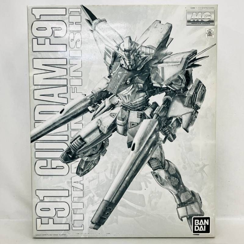 【未組立】 BANDAI MG 1/100 ガンダム F91 ver. 2.0 チタンニウムフィニッシュ プラモデル / バンダイ ガンプラ GUNDAM TITANIUM FINISH