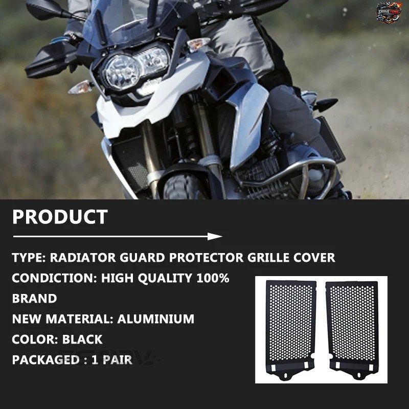 BMW R1200GS R1200GS ADVENTURE R1200GS ADV R1200GSA 2014-2018用ラジエーターグリルガードカバープロテクター オートバイアクセサリー