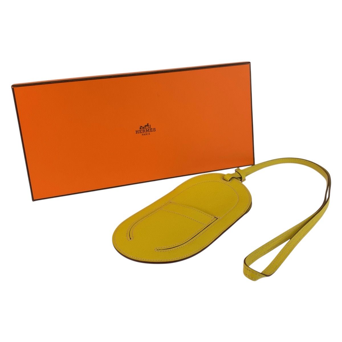 美品 HERMES エルメス イン ザ ループ トゥー ゴー PM イエロー