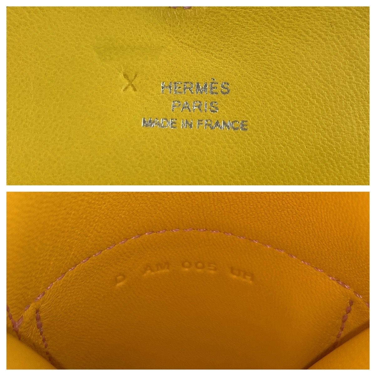 美品 HERMES エルメス イン ザ ループ トゥー ゴー PM イエロー