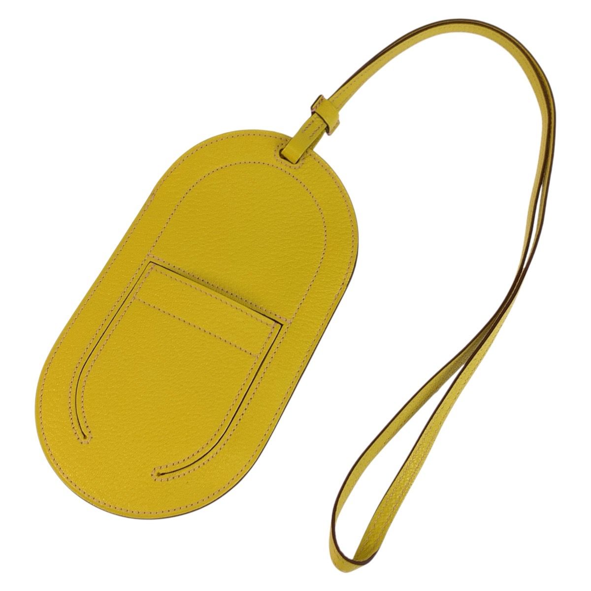 美品 HERMES エルメス イン ザ ループ トゥー ゴー PM イエロー