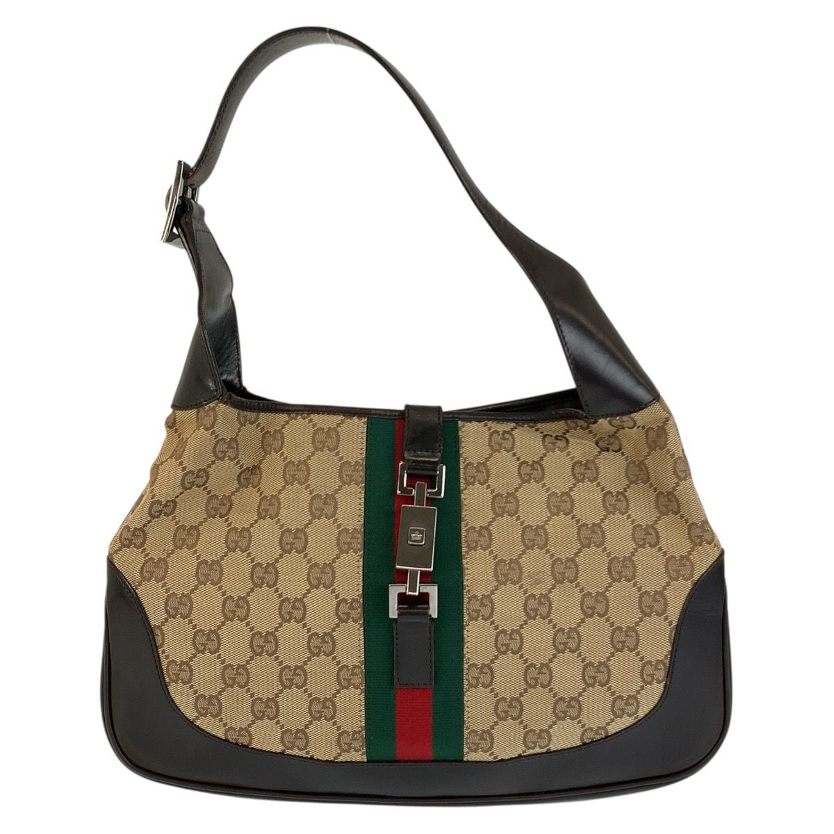 GUCCI グッチ ジャッキー シェリーライン ベージュ ブラウン GG