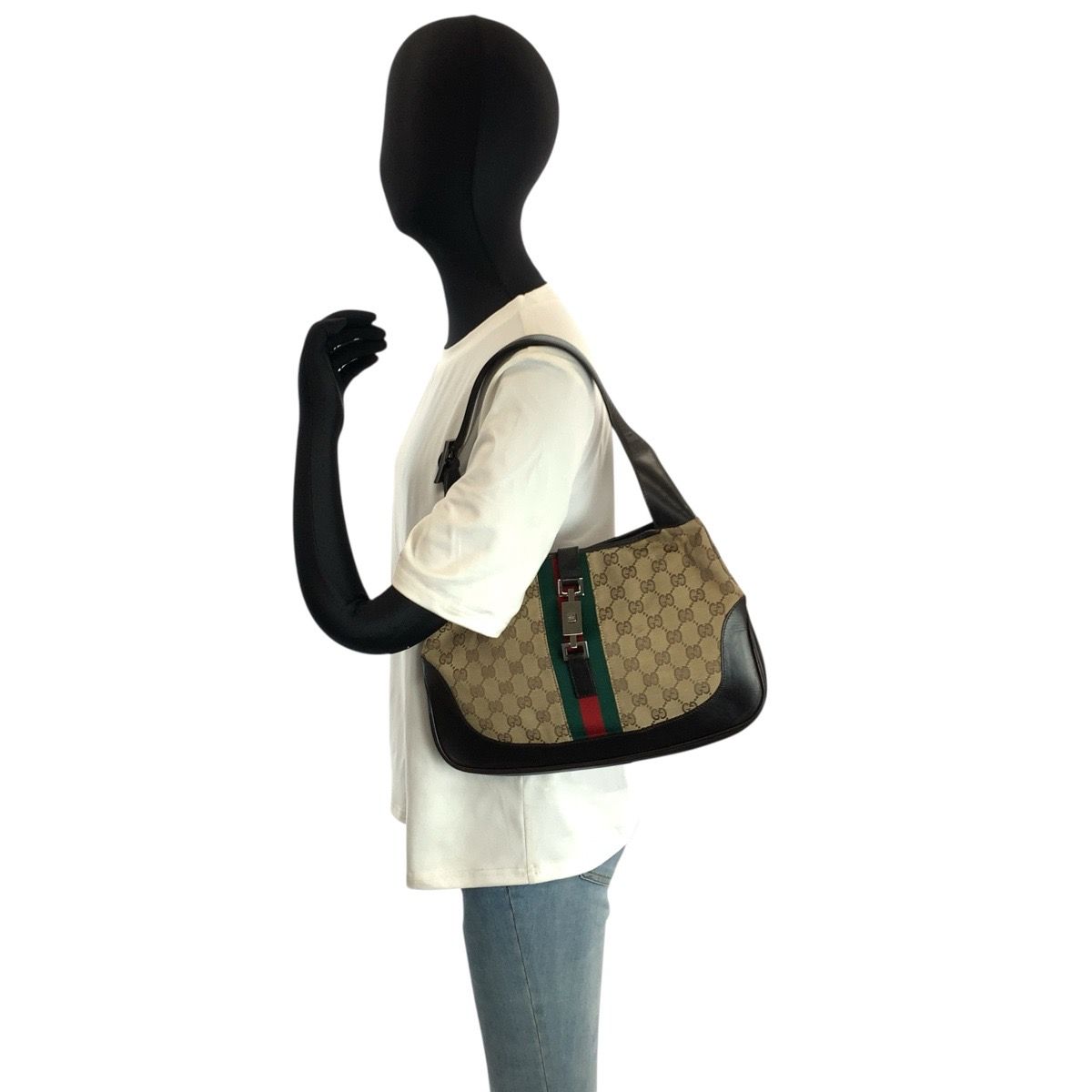 GUCCI グッチ ジャッキー シェリーライン ベージュ ブラウン GG 
