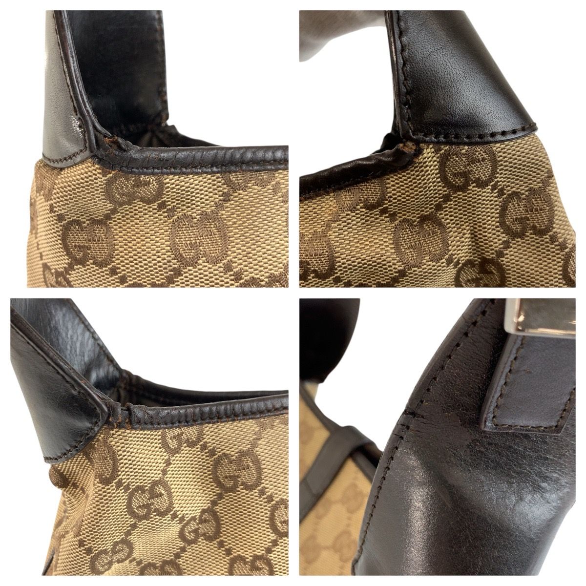 GUCCI グッチ ジャッキー シェリーライン ベージュ ブラウン GG