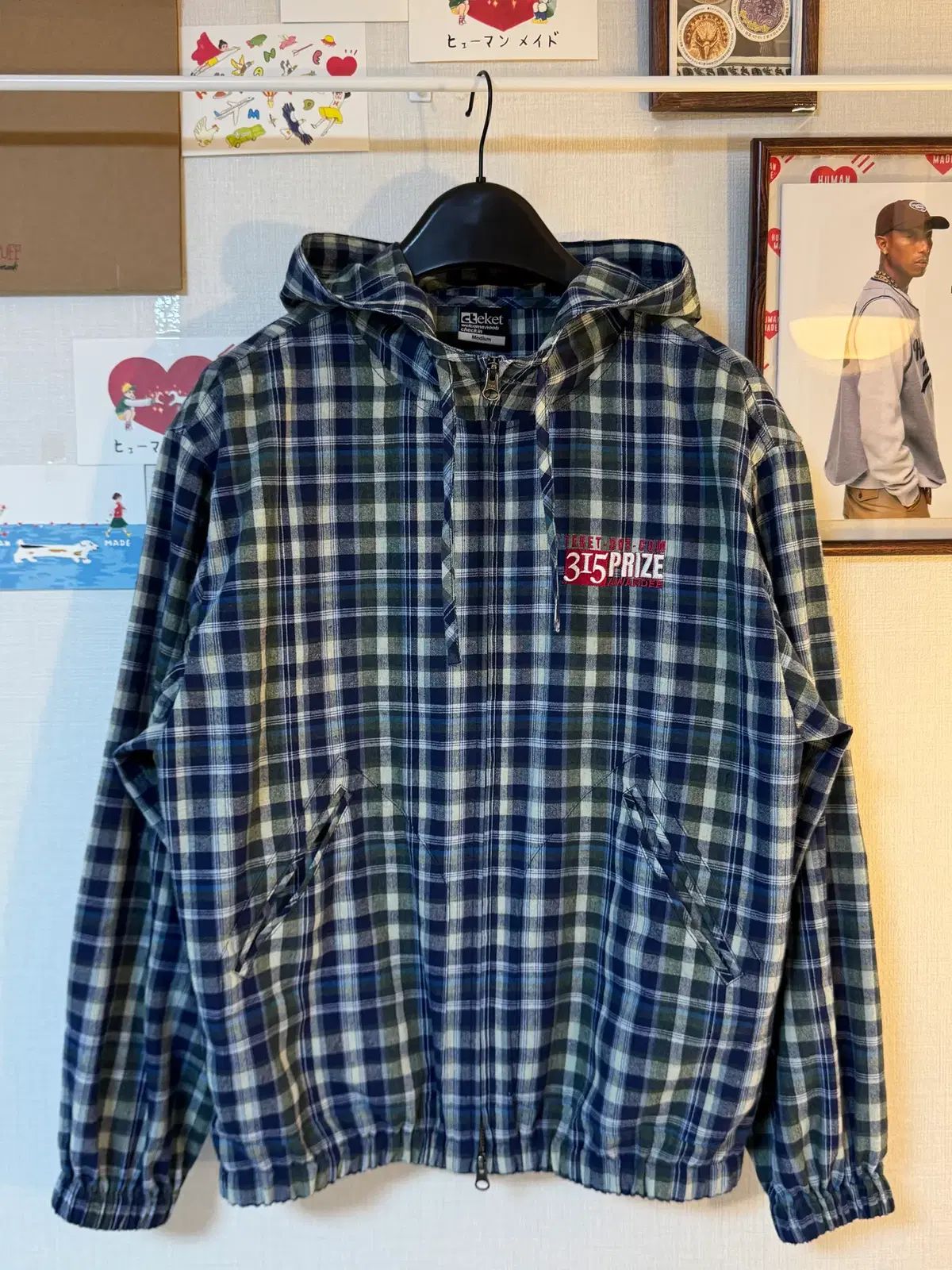 (M) teket テケット Awardee Shirt Jacket Blue