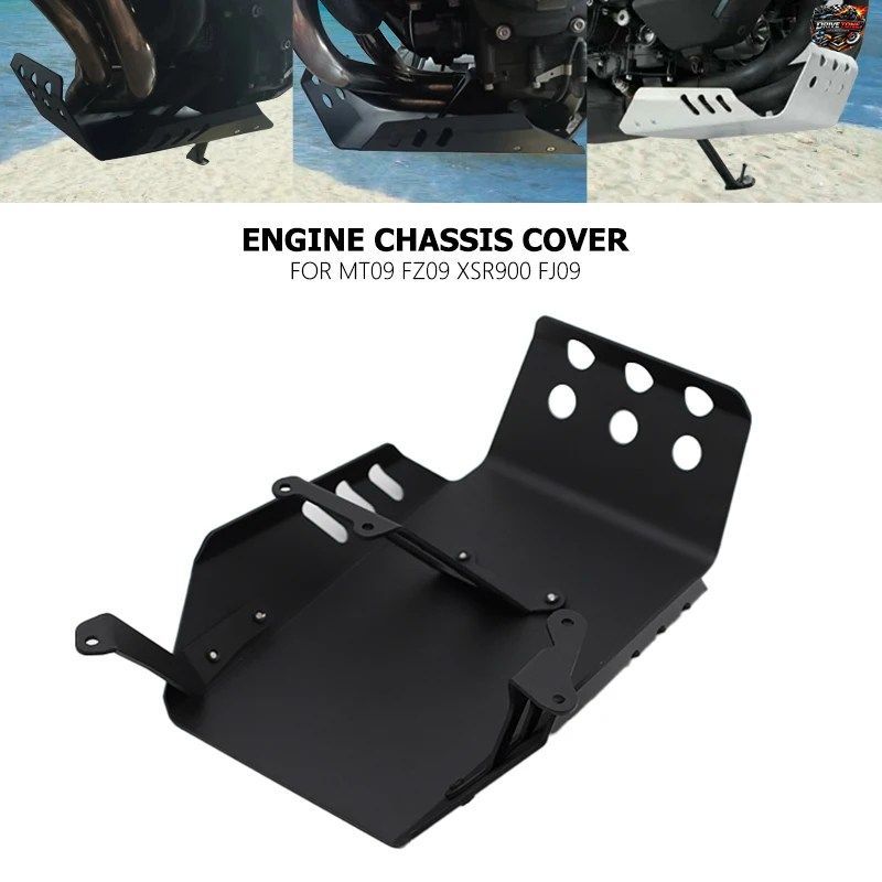 ヤマハ MT09 エンジン保護カバー FZ09 TRACER 900/GT XSR900 FJ09 MT-09 オートバイシャーシアンダーガードスキッドプレート