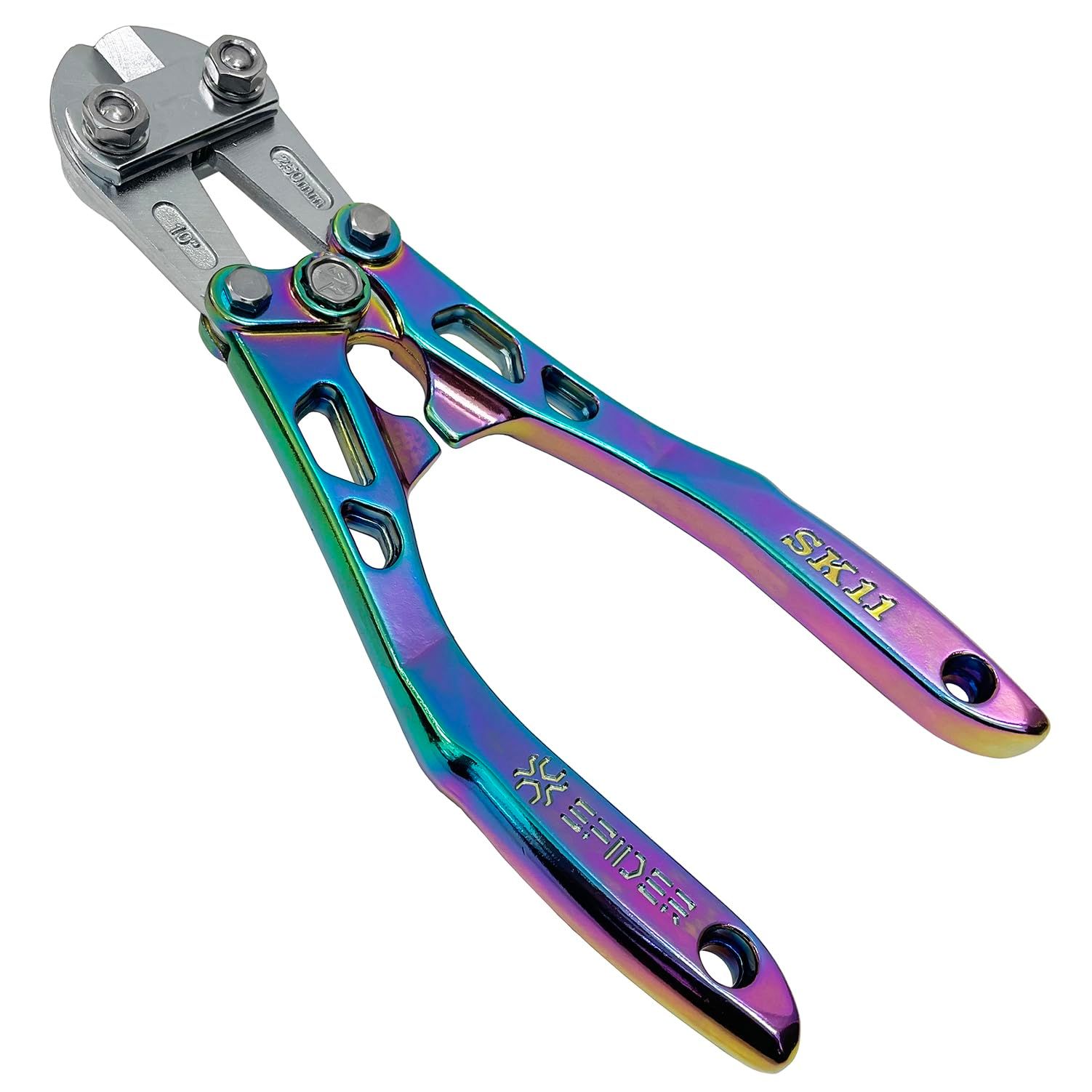 SK11(エスケー11) SPIDER アルミボルトクリッパー 曲がりハンドル レインボー 250mm SPD-B250P送料無料 3b159bb2