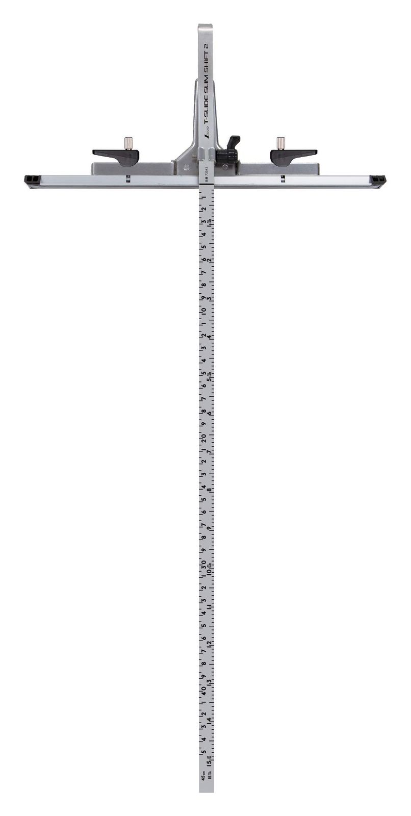 シンワ測定(Shinwa Sokutei) 丸ノコガイド定規 Tスライド スリムシフト 2 45cm 併用目盛 73543送料無料 ac95e132