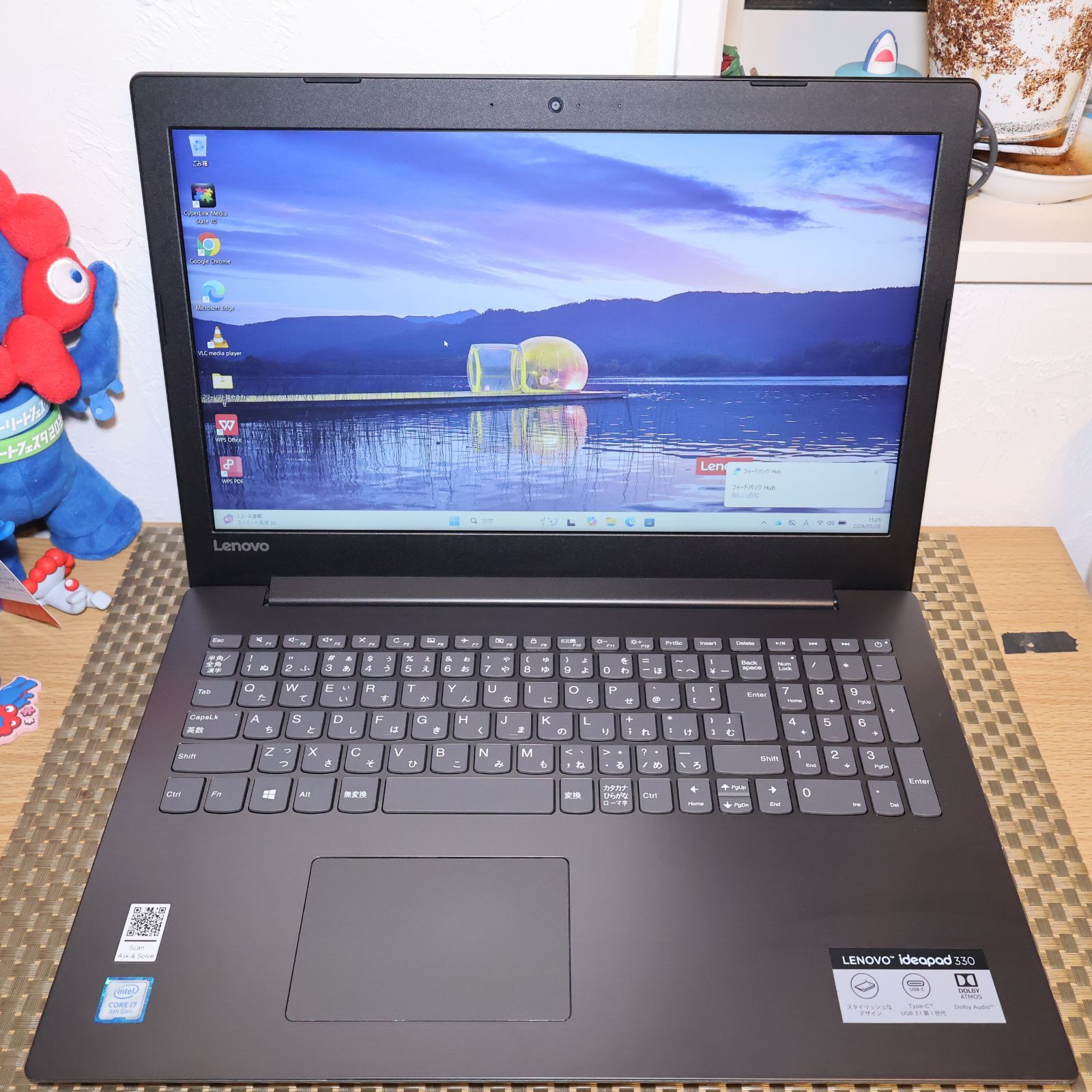 Win11正式対応Corei7/メ8G/SSD/DVD/カメラ/無線/TypeC Win11正式対応i7/メ8G/SSD/DVD/FHD/カメラ/無線/TypeC 【公式通販】