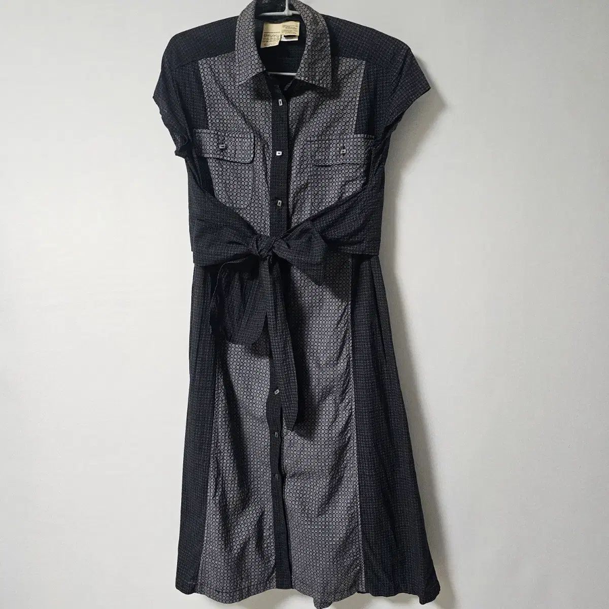 55 /正規品/ MAX MARA マックスマーラ CHECK シャツ型 レディース 夏 ONE PIECE