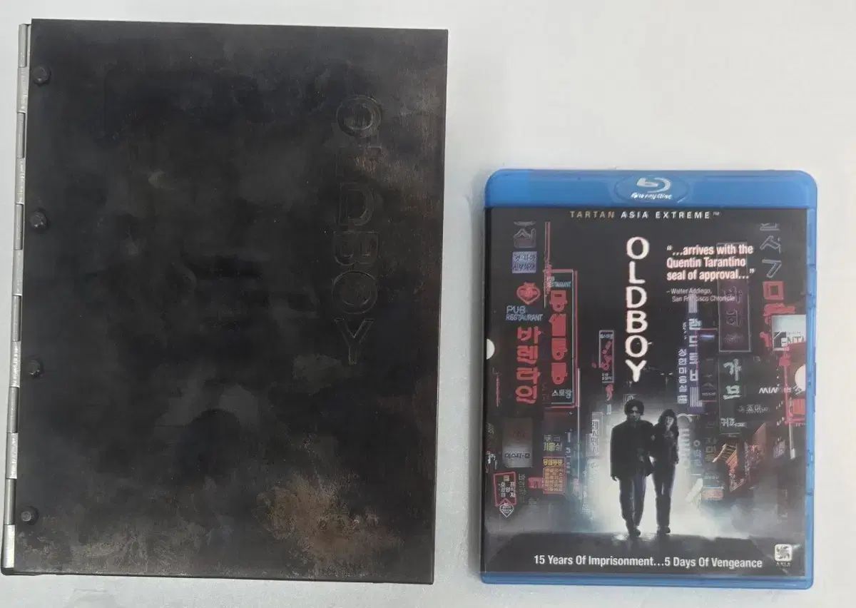 オールオールドボーイ 限定モデル 2種 (開封 BD + 内部未開封 同版ケース DVD)