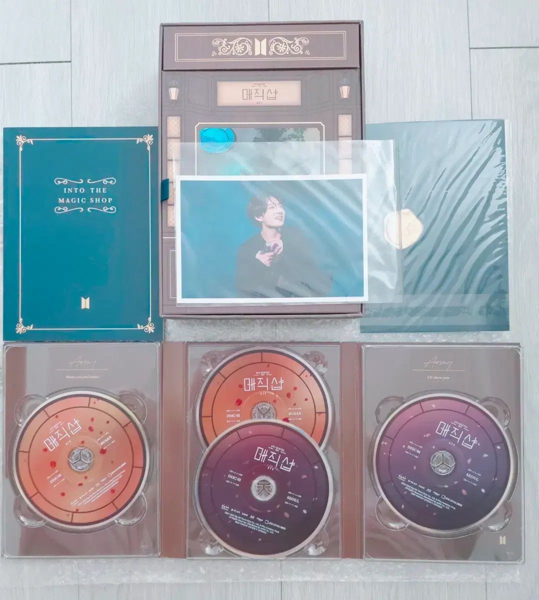 BTS（防弾少年団・バンタン）Magic Shop ブルーレイ フルセット Blu-ray + ジョングク(JUNGKOOK・JK・グク) 特典