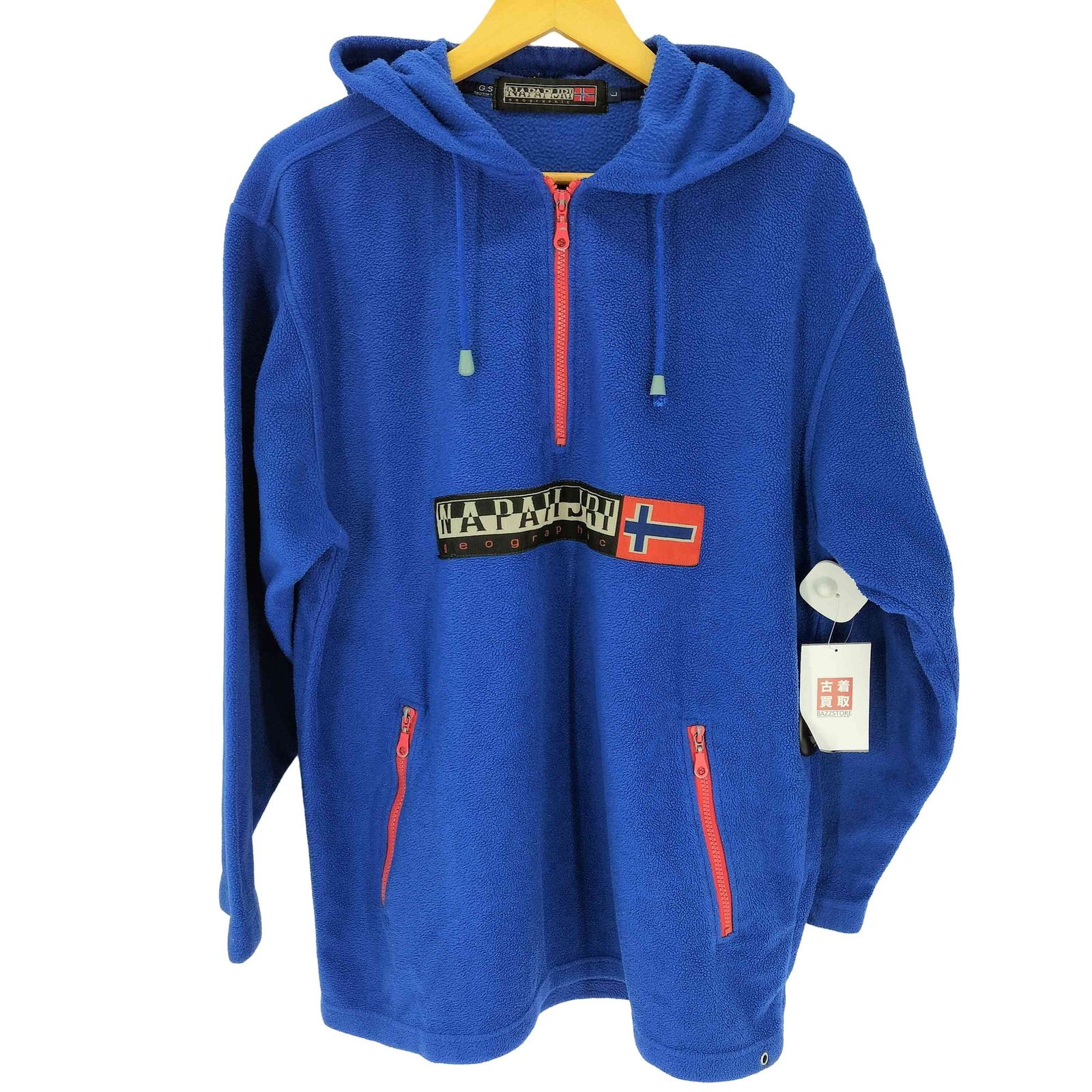 ナパピリ NAPAPIJRI ハーフジップ フリース メンズ import：L ハーフ 