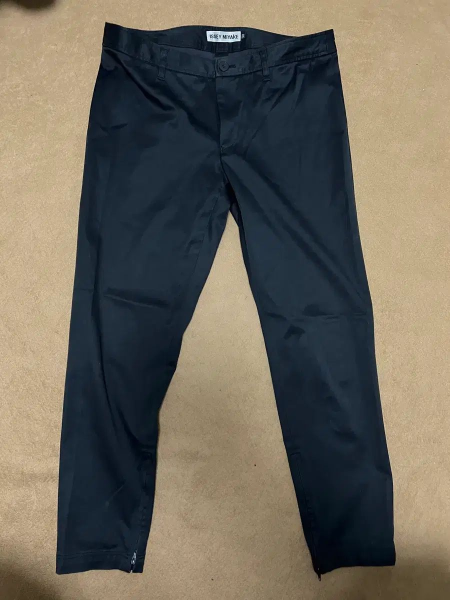 ISSEY MIYAKE イッセイミヤケ ブラック ズボン ジッパー