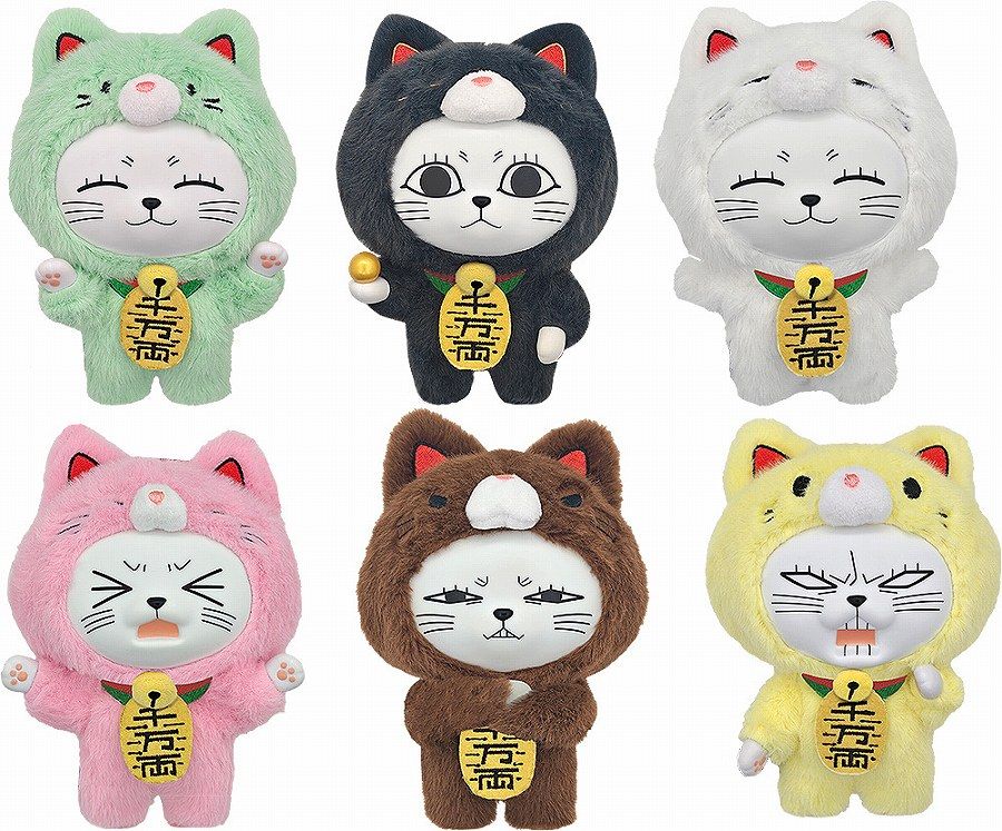 【SUNRISEPOP】ダンダダン - ブラインドボックス ビニールぬいぐるみ ターボババアセット≪全6種≫ 1BOX入数：6