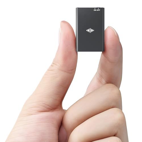 64GB大容量ボイスレコーダー 超小型 ICレコーダー 48時間連続録音 VOR音声感知録音対応 OTGスマホ接続可 ノイズキャンセル機能 ワンタッチ録音 タイマー録音 MP3音楽再生 リピート再生 会議/インタビュー/語学学習に最適(沖縄・ 726befb3