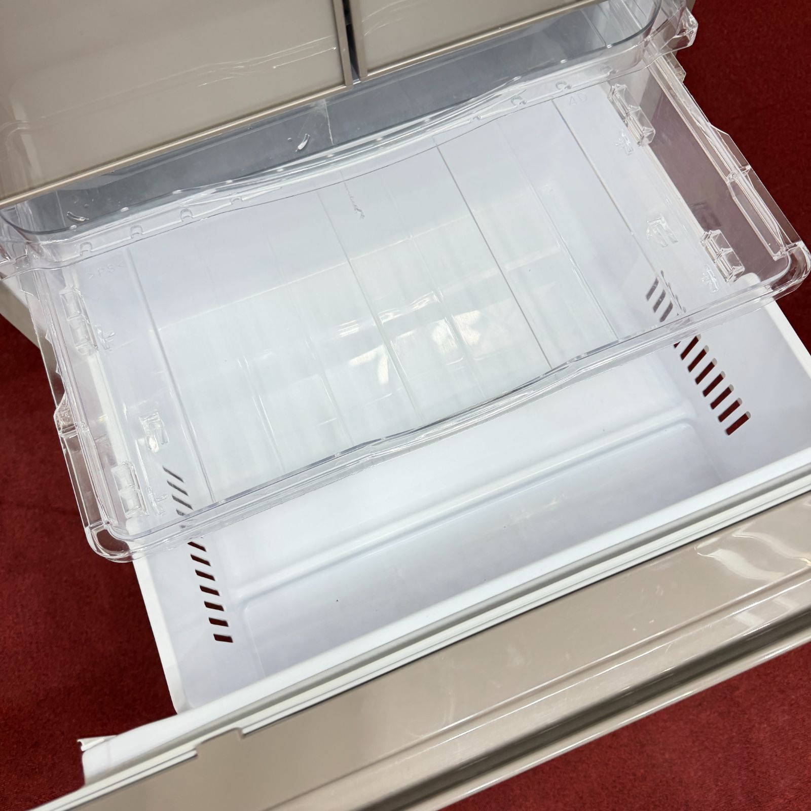 東京23区送料無料 超美品日立大型冷蔵庫401L ガラストップ製氷機有