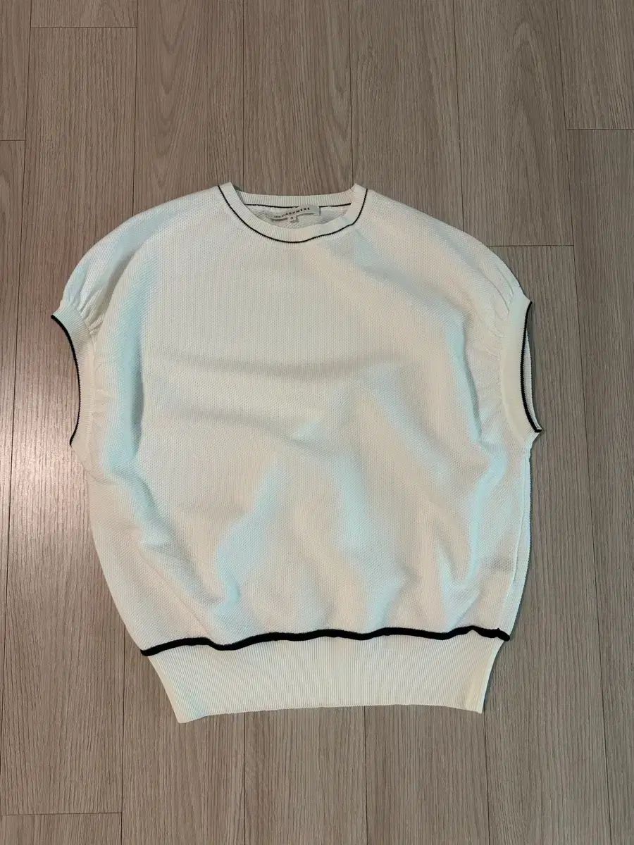 the CASHMERE 半袖 カシミア S 白