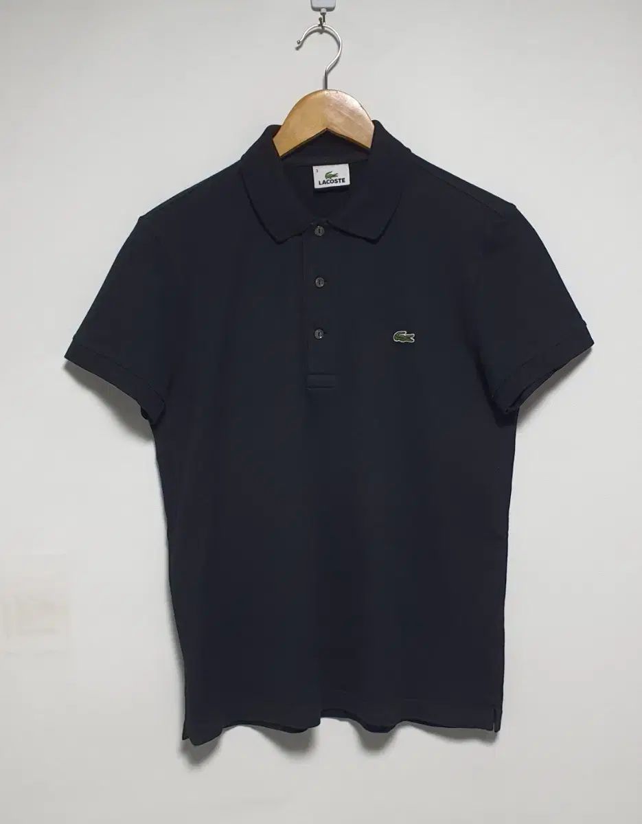 LACOSTE ラコステ カジュアル 半袖 カラーTシャツ 95 ブラック