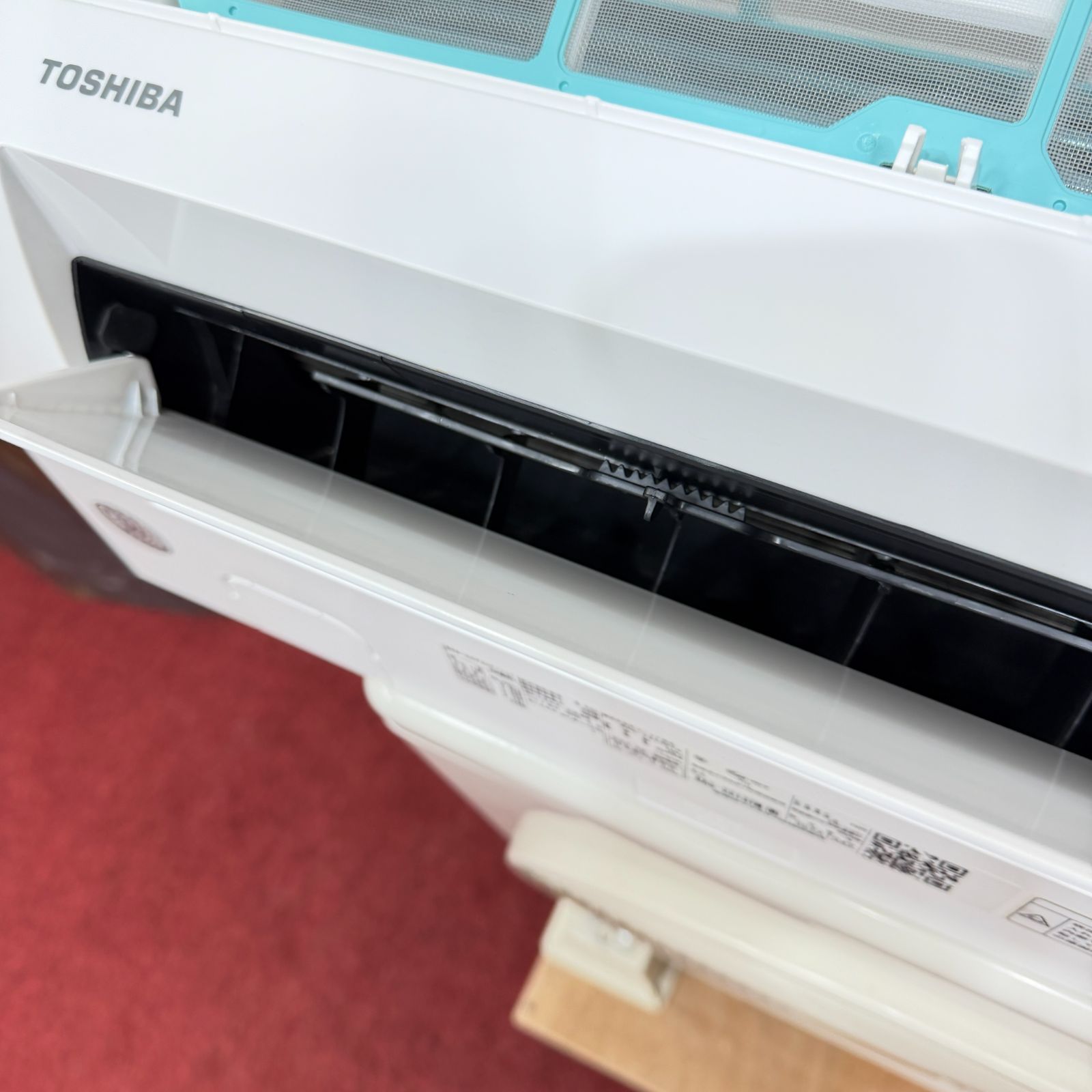 東京23区送料無料 超美品東芝エアコン2023年製 2.2㎾／6畳用 分解洗浄 