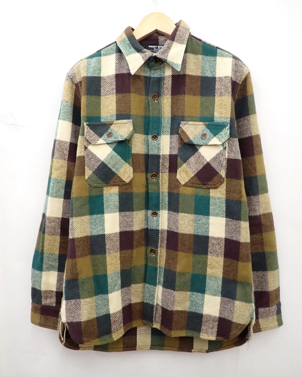 ★7191☆WESTRIDE ウエストライド GREENVILLE SHIRTS シャツ MBF2412　L 11,550円
