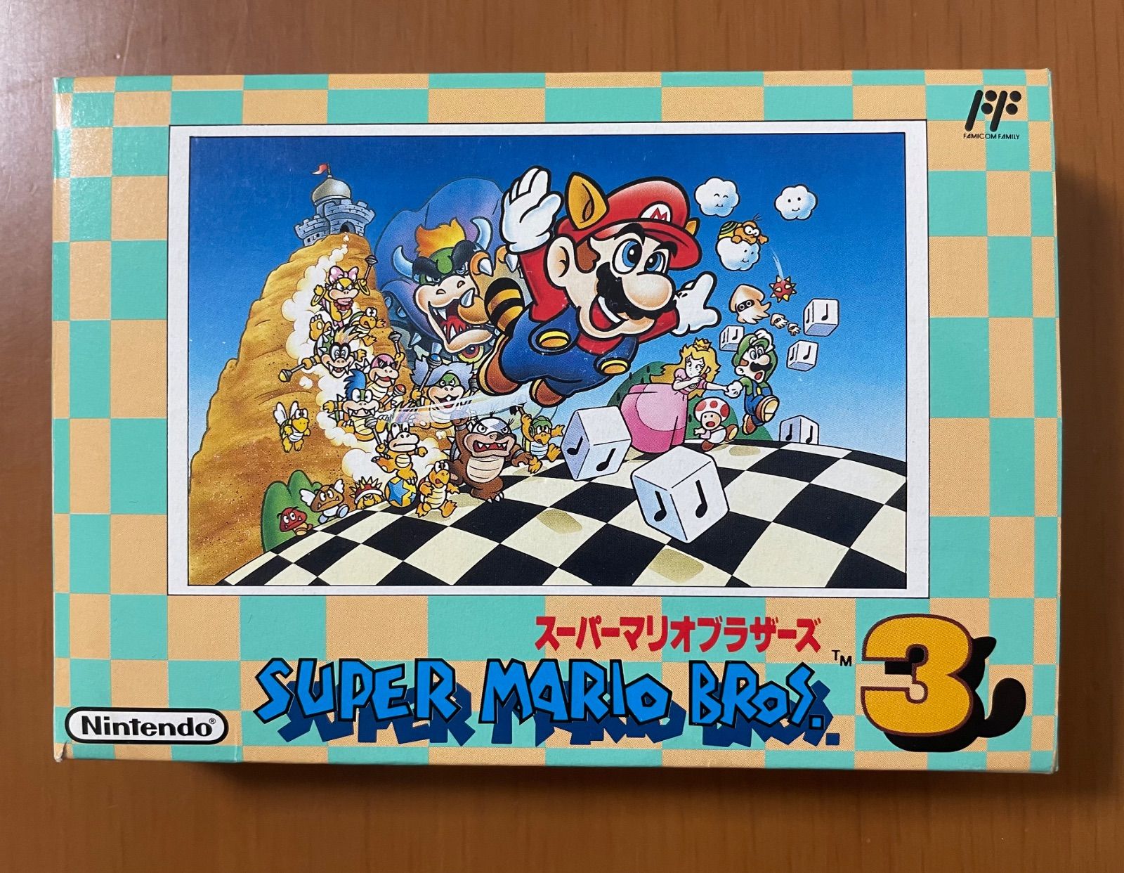 ［美品］任天堂 スーパーマリオブラザーズ3 箱説付き ファミコンソフト
