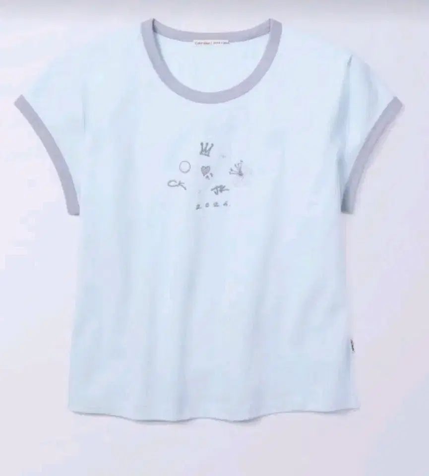 CKJK ジョングク Calvin Klein カルバン・クライン コラボ リンガー ベイビー 半袖