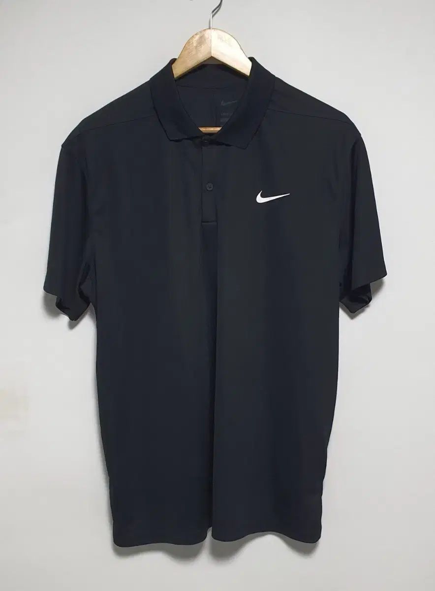 NIKE ゴルフ ドライフィット 新モデルデザイン 機能性 半袖 カラーTシャツ 110 ブラック