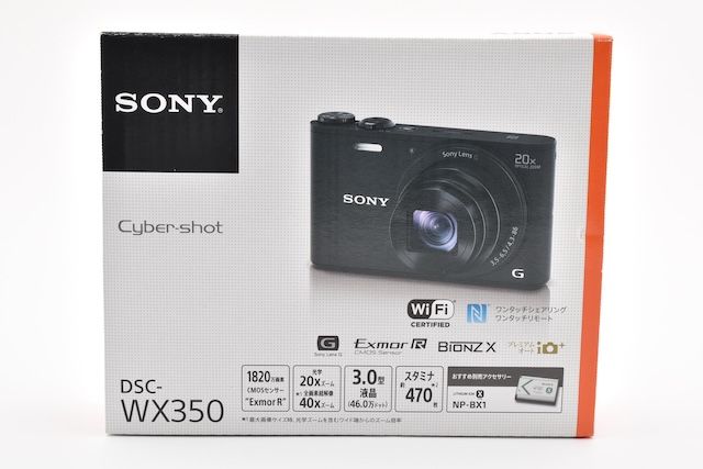 ＜未使用品＞ソニー SONY Cybershot DSC-WX350-B 35,614円