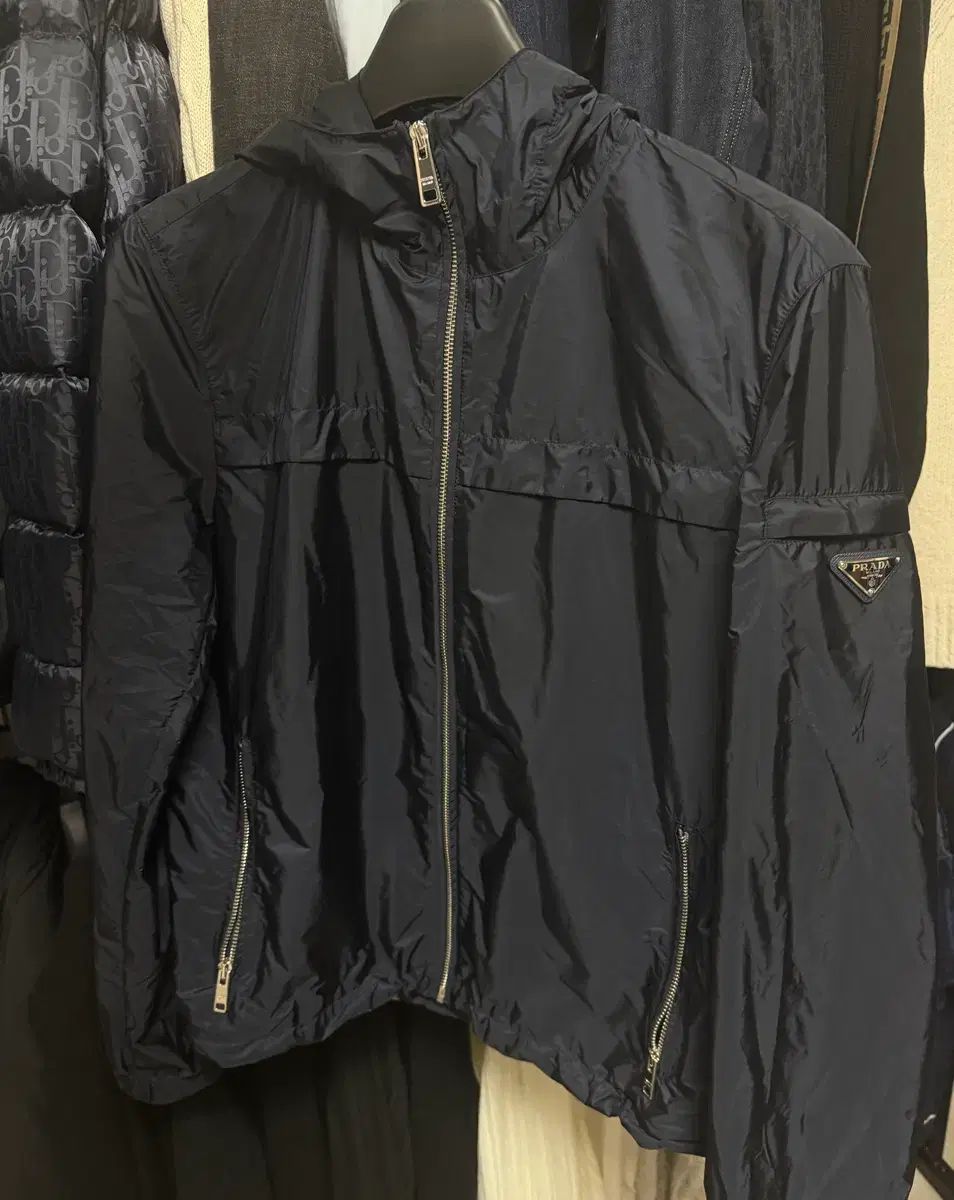 正規品/46size PRADA プラダ ウィンドブレーカー