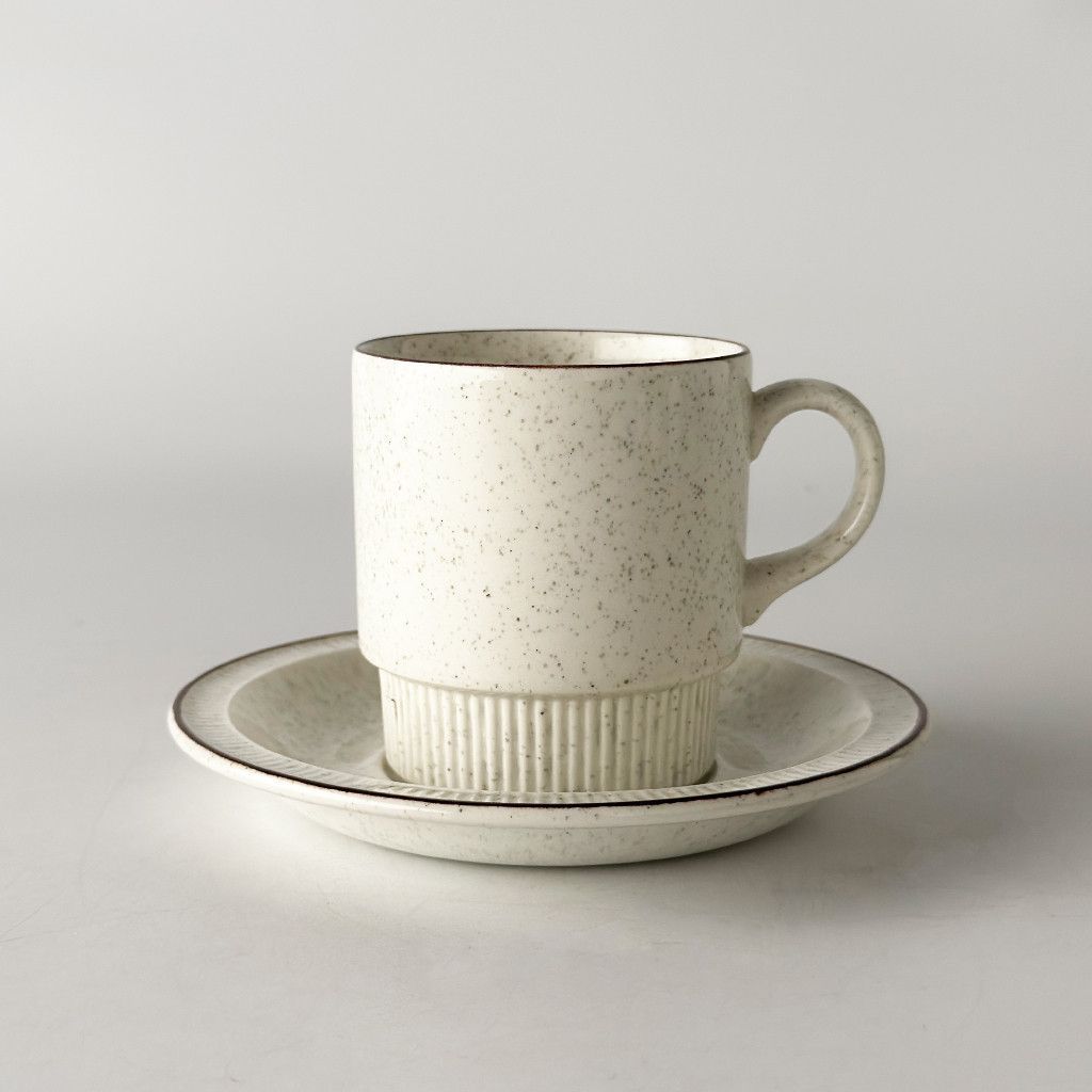 Poole Pottery Compact カップ ＆ ソーサー コーヒーカップ 英国 ヴィンテージ ティーカップ プールポタリー 陶器 コンパクト 100643