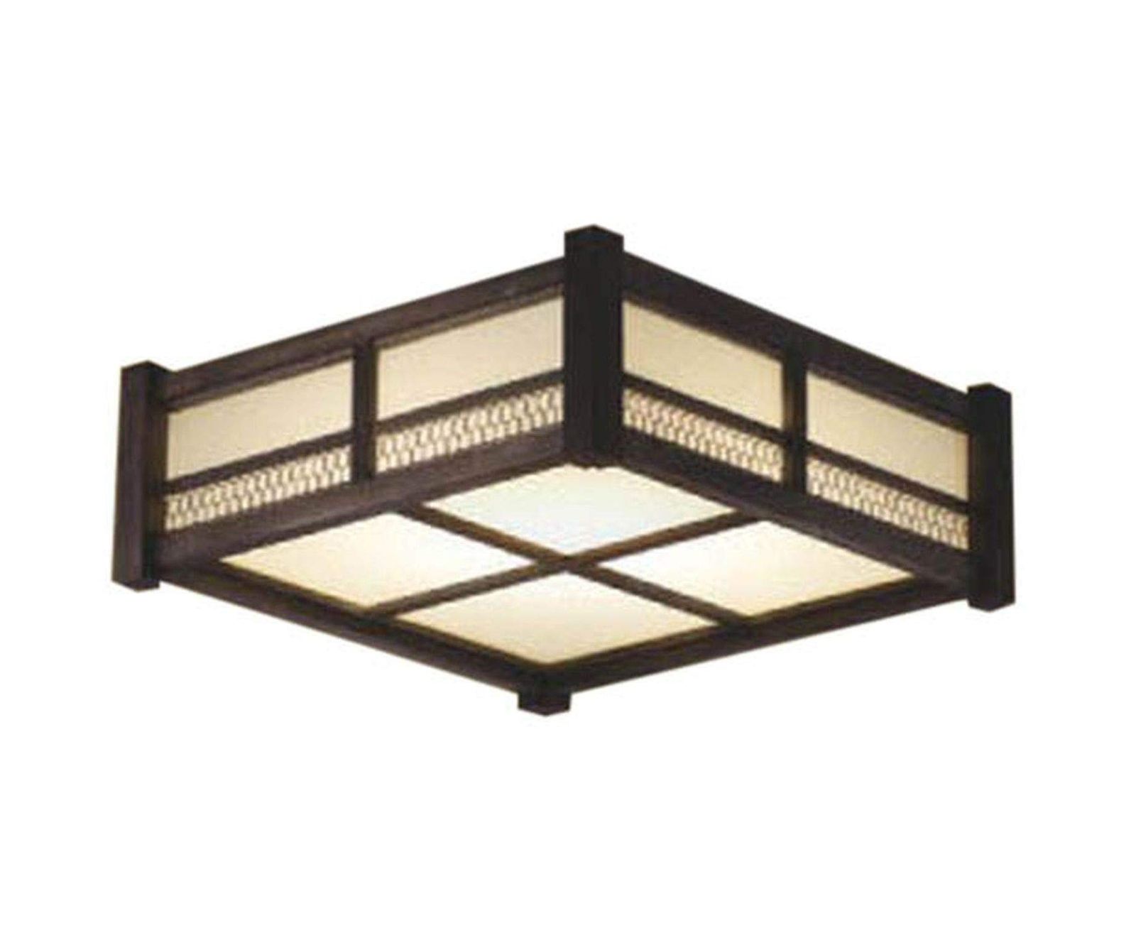 新品 コイズミ照明 和風照明 小型シーリング フランジ 白熱球60W相当 □442 電球色 AH47450L