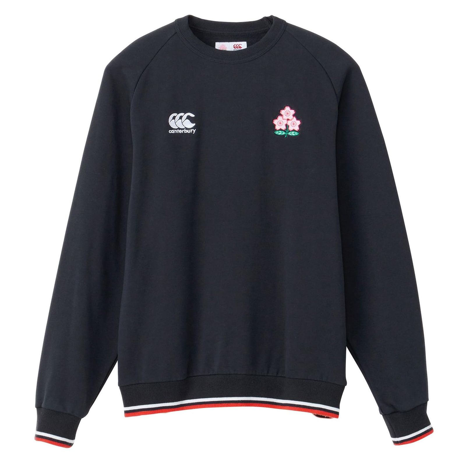 新品 [カンタベリー] JAPAN SWEAT CREW ジャパンスウェットクルー 29_ネイビー M