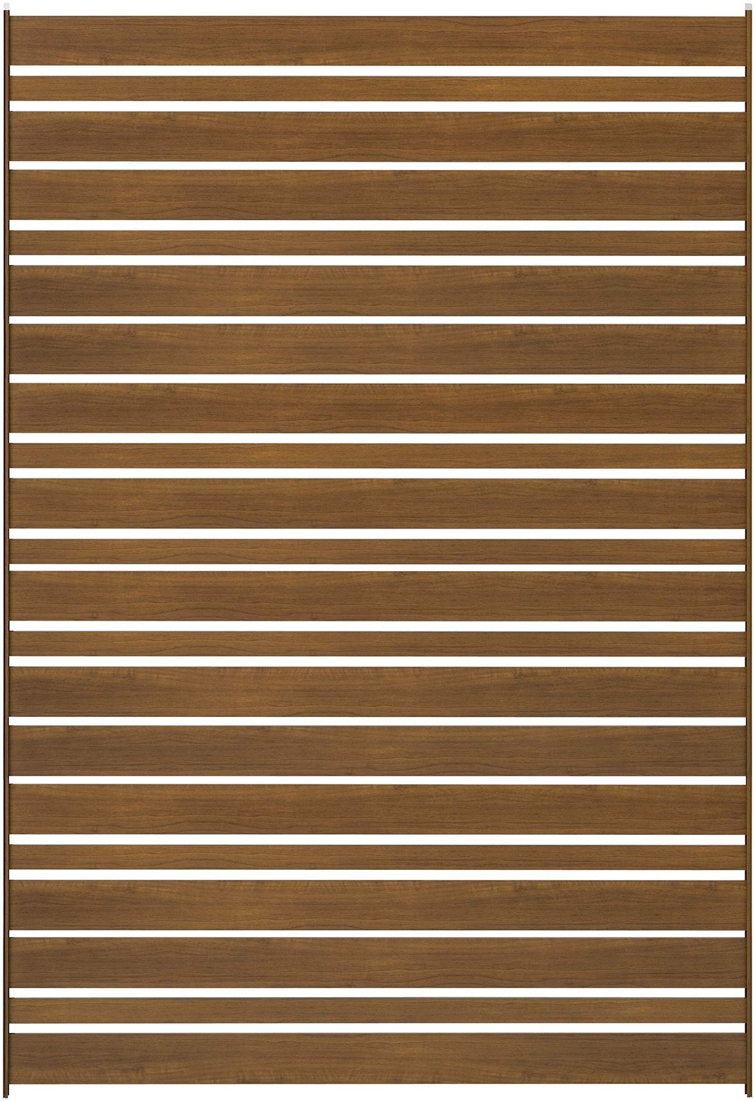 新品 タカショー フェンス 美WOOD 木目調 錆・キズに強いアルミ製 幅120cm×奥行2.5cm×高さ176.5cm シックボーダーナチュラルウッド 目隠し 庭 ガーデン BEW-FC1765NW
