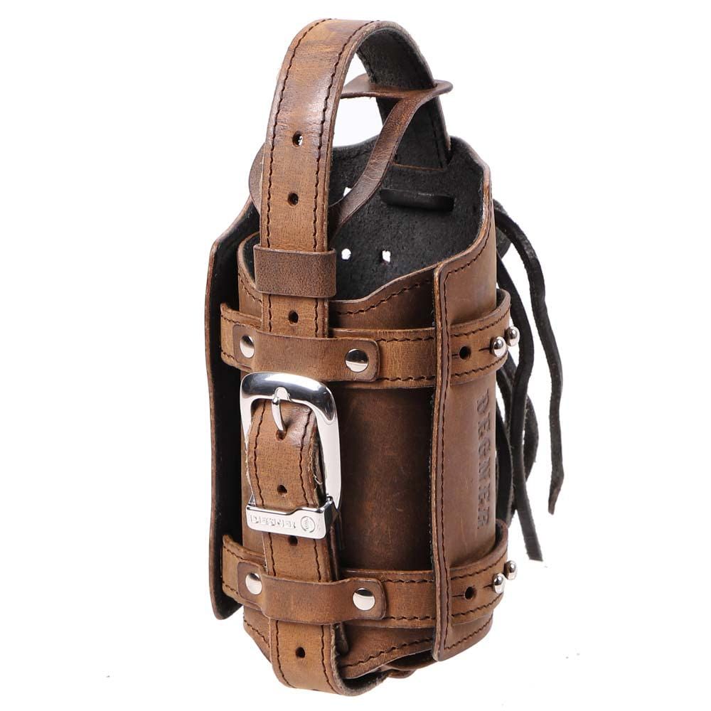 新品 デグナー (DEGNER) ガソリン携行缶ホルダー GASOLINE CAN HOLDER 高さ20~28cm 直径7.5~9.4cmが収納可能 DH-5A (ヴィンテージブラウン)