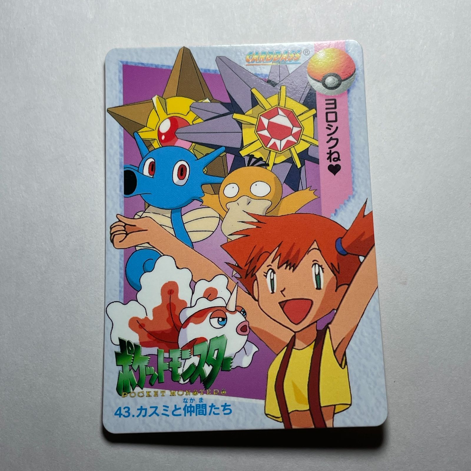 数量限定，お得】 ポケモン アニメコレクション No.43 カスミと仲間