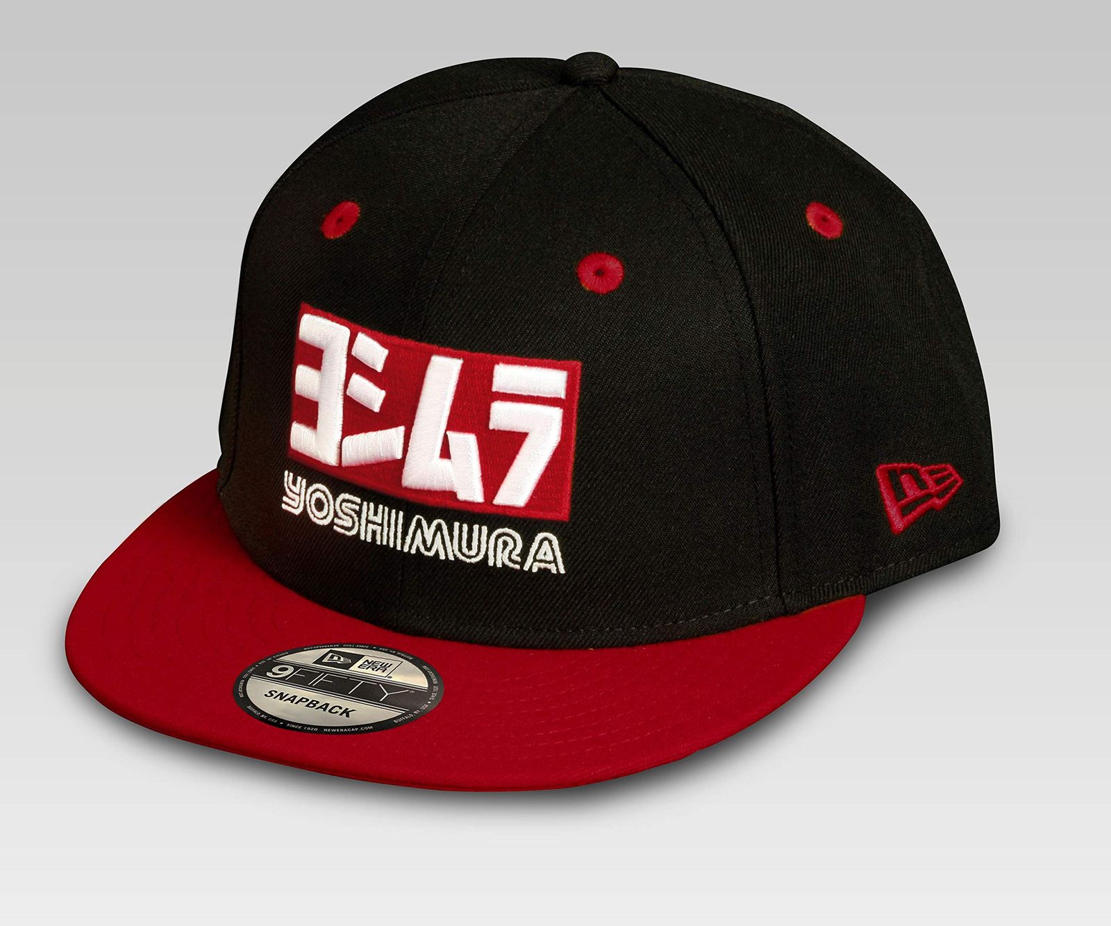 新品 ヨシムラ NEW ERA CAP(ブラック/レッド) YOSHIMURA 902-220-1300