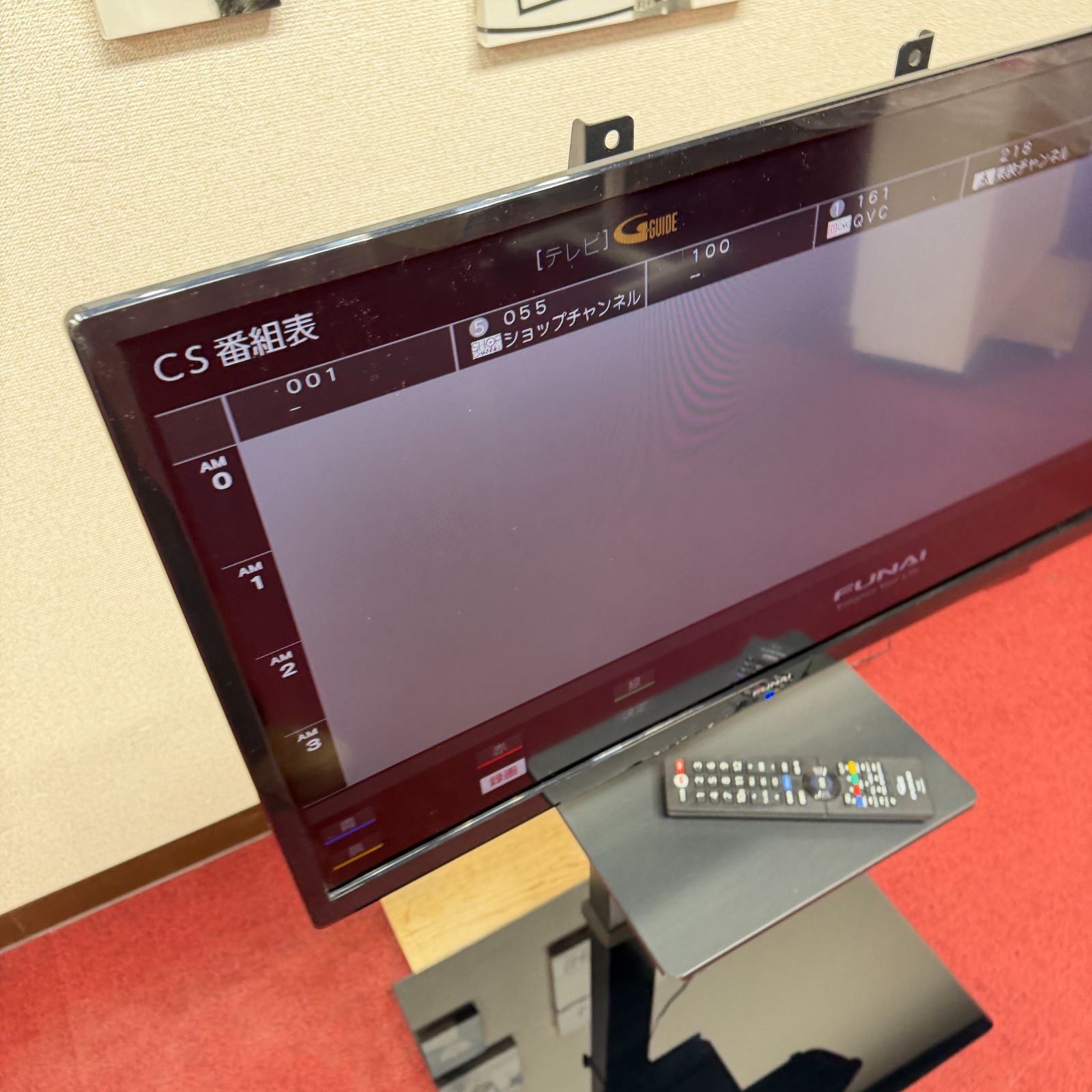 東京23区送料無料　美品FUNAI 32型液晶テレビ　2021年製スタンド付き　FL-32H1040