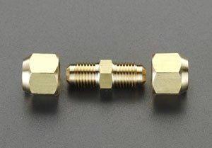 新品 5/8x3/4 フレアーユニオン(2個)