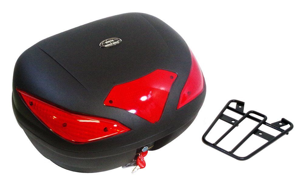 新品 ワールドウォーク トリシティ用 リアキャリア 43リッターリアボックスセット wca-12-hwb43