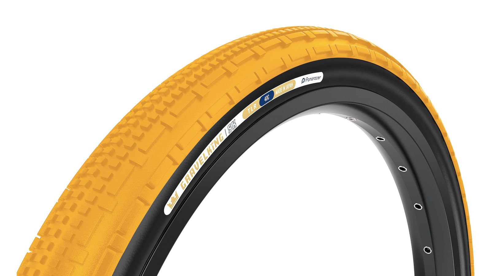 新品 パナレーサー(Panaracer) グラベルキングSK 700×40C チューブレスレディ ハニーバター/黒 F740-GKSK-HB-B2