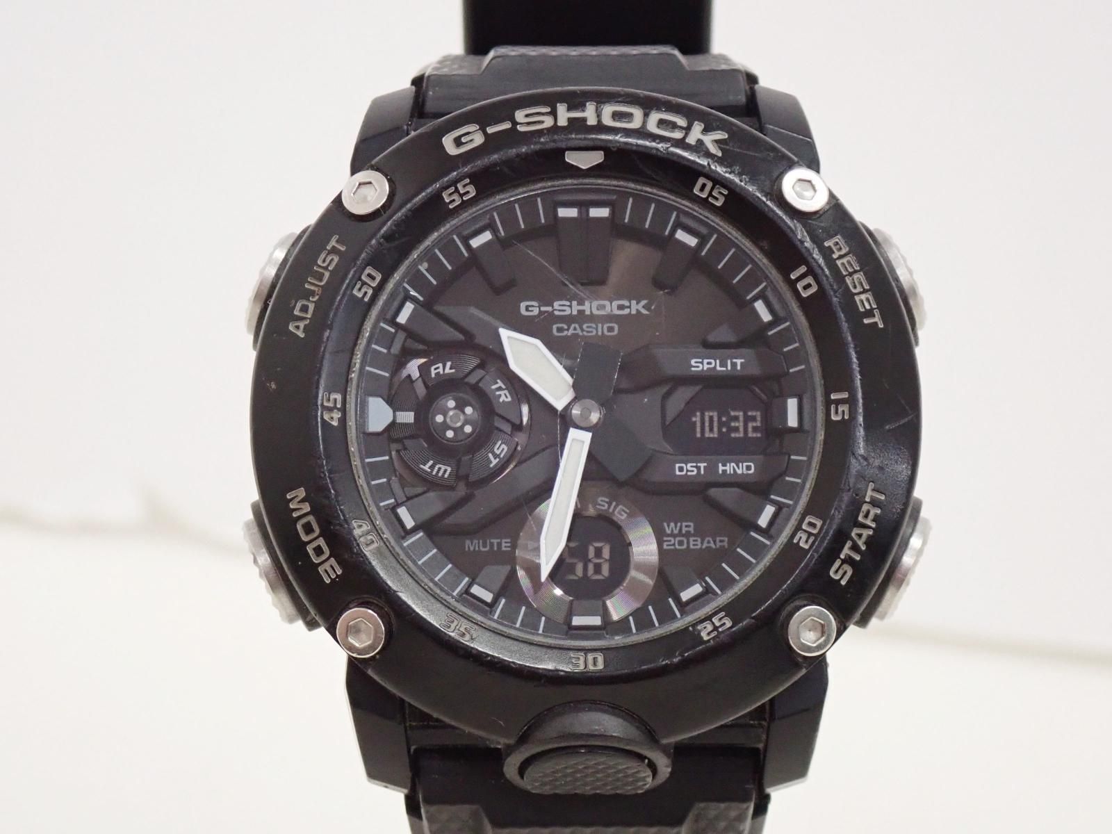★6724☆G-SHOCK ジーショック GA-2000S-1AJF カーボンコアガード構造 腕時計 6,160円